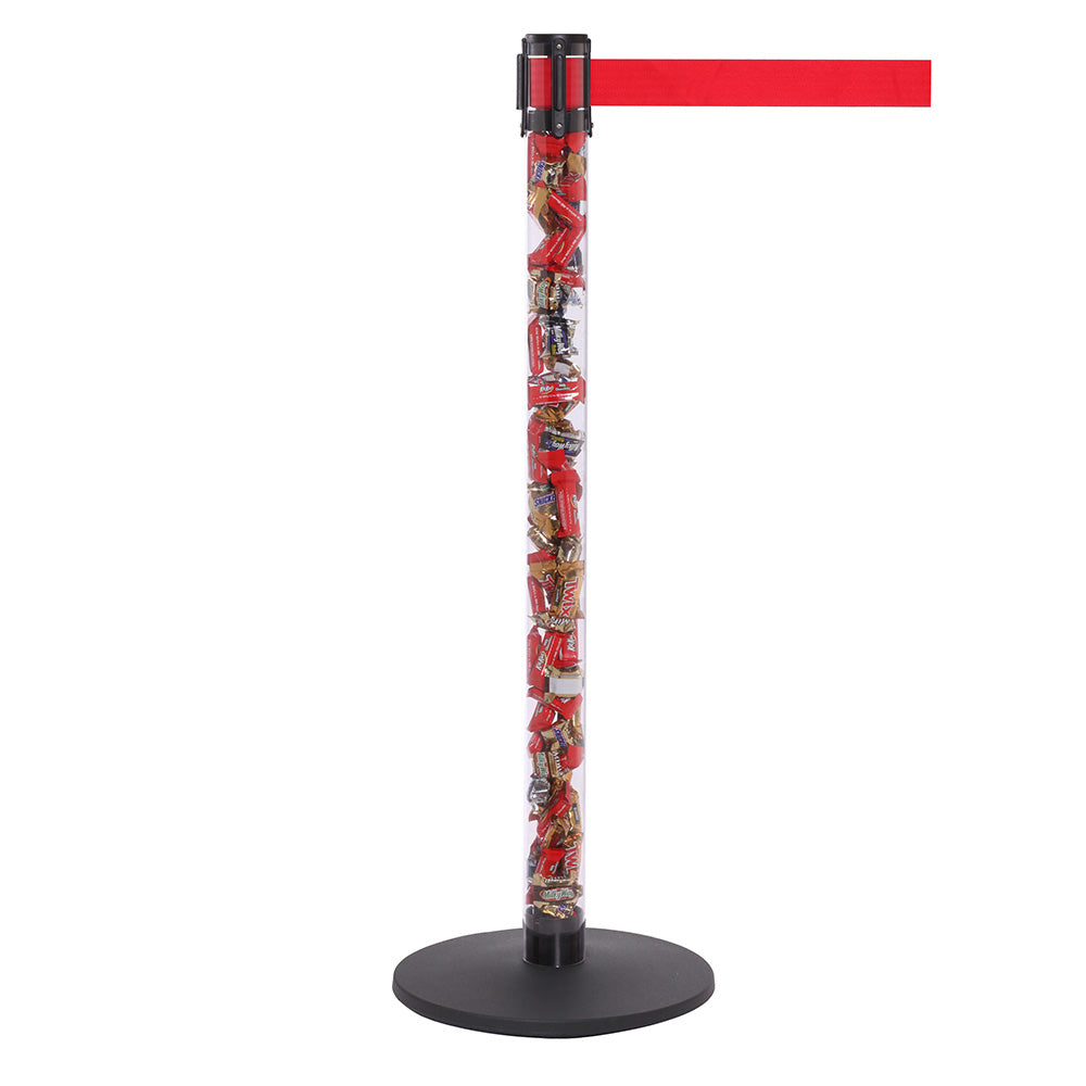 QueuePro Clear - 11 FT Belt | Barriers Stanchions