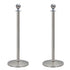 QueueWay Economy Post and Rope Stanchions (Set of 2)