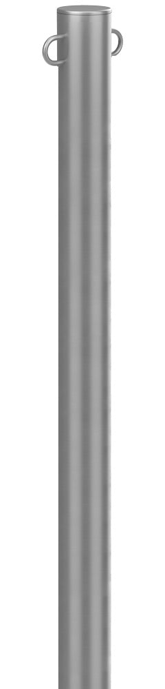 ST620 stainless steel loop post, two loops, single line