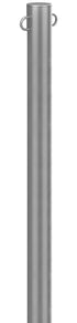 ST620 stainless steel loop post, two loops, single line