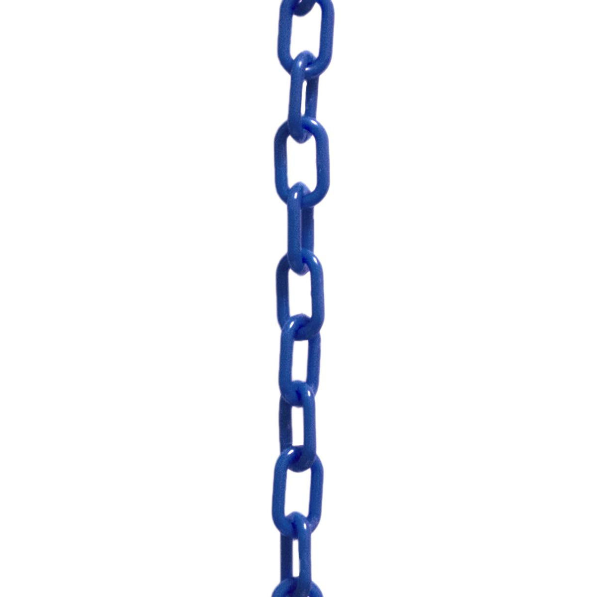 Crowd Control 3/4" Plastic Chain For Barrier Stanchions – Blue