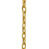 Crowd Control 3/4" Plastic Chain For Barrier Stanchions – Gold