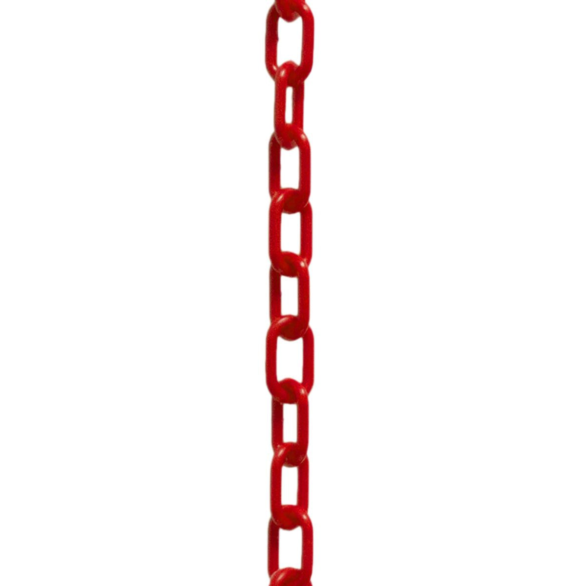 Crowd Control 3/4" Plastic Chain For Barrier Stanchions – Red