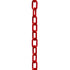 Crowd Control 3/4" Plastic Chain For Barrier Stanchions – Red