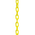 Crowd Control 3/4" Plastic Chain For Barrier Stanchions – Yellow