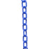 Crowd Control 1" Plastic Chain For Barriers Stanchions – Blue