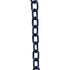 Crowd Control 1" Plastic Chain For Barriers Stanchions – Cobalt Blue