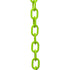 Crowd Control 1" Plastic Chain For Barriers Stanchions – Green