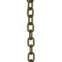 Crowd Control 1" Plastic Chain For Barriers Stanchions – Khaki Gold
