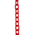 Crowd Control 1" Plastic Chain For Barriers Stanchions – Red