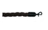 Braided Rope 1" – Black / Black ends
