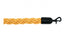 Braided Rope 1" – Gold / Black ends