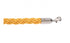 Braided Rope 1" – Gold / Polished Chrome ends
