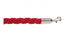 Braided Rope 1" – Red / Satin Chrome ends