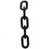 Crowd Control 4" Plastic Chain – Black