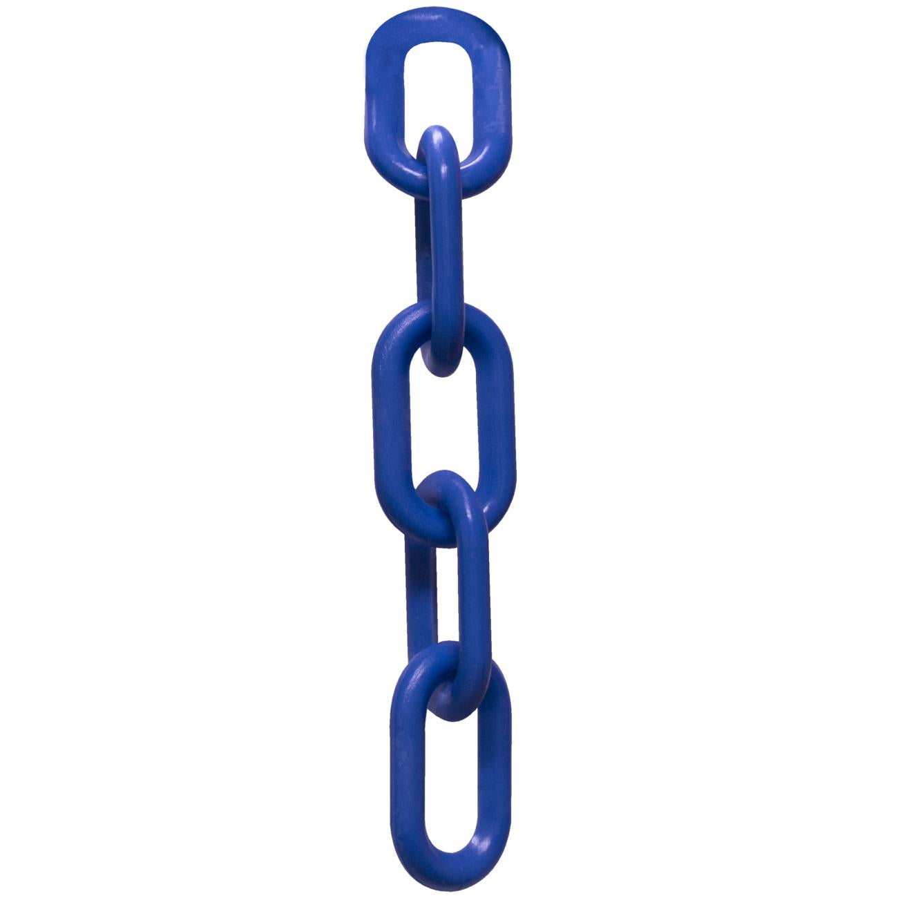 Crowd Control 4" Plastic Chain – Blue