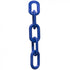 Crowd Control 4" Plastic Chain – Blue