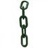 Crowd Control 4" Plastic Chain – Evergreen