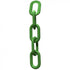 Crowd Control 4" Plastic Chain – Green
