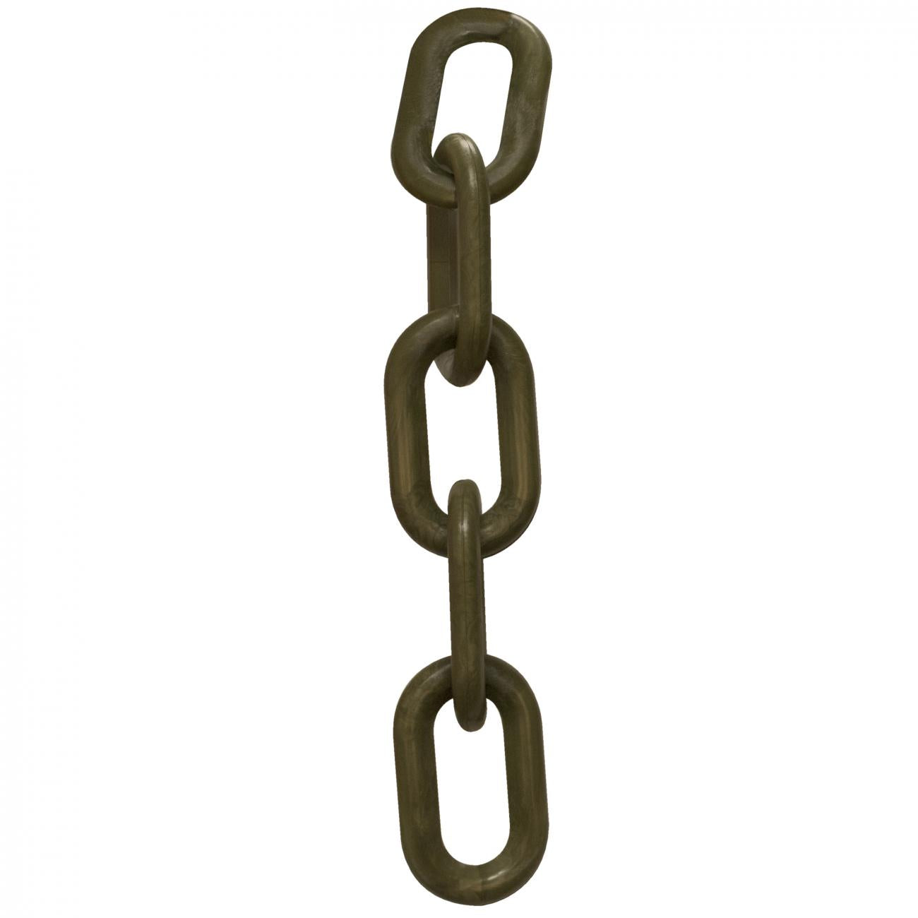 Crowd Control 4" Plastic Chain – Khaki Gold