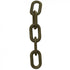 Crowd Control 4" Plastic Chain – Khaki Gold