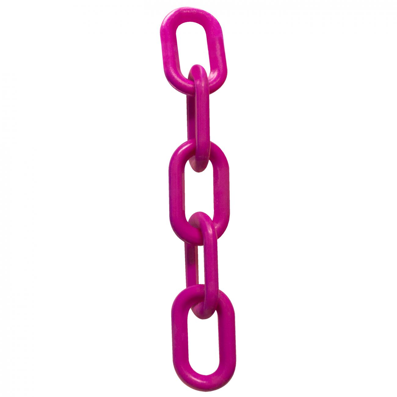 Crowd Control 4" Plastic Chain – Magenta