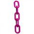 Crowd Control 4" Plastic Chain – Magenta