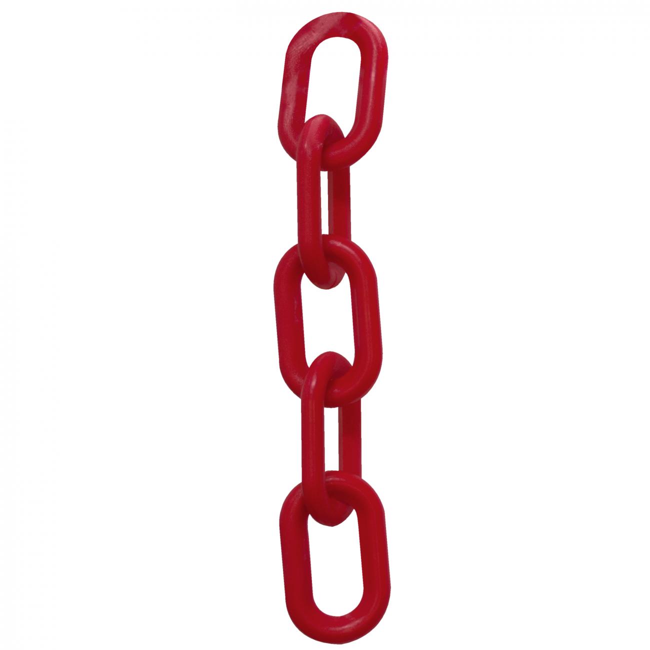 Crowd Control 4" Plastic Chain – Red