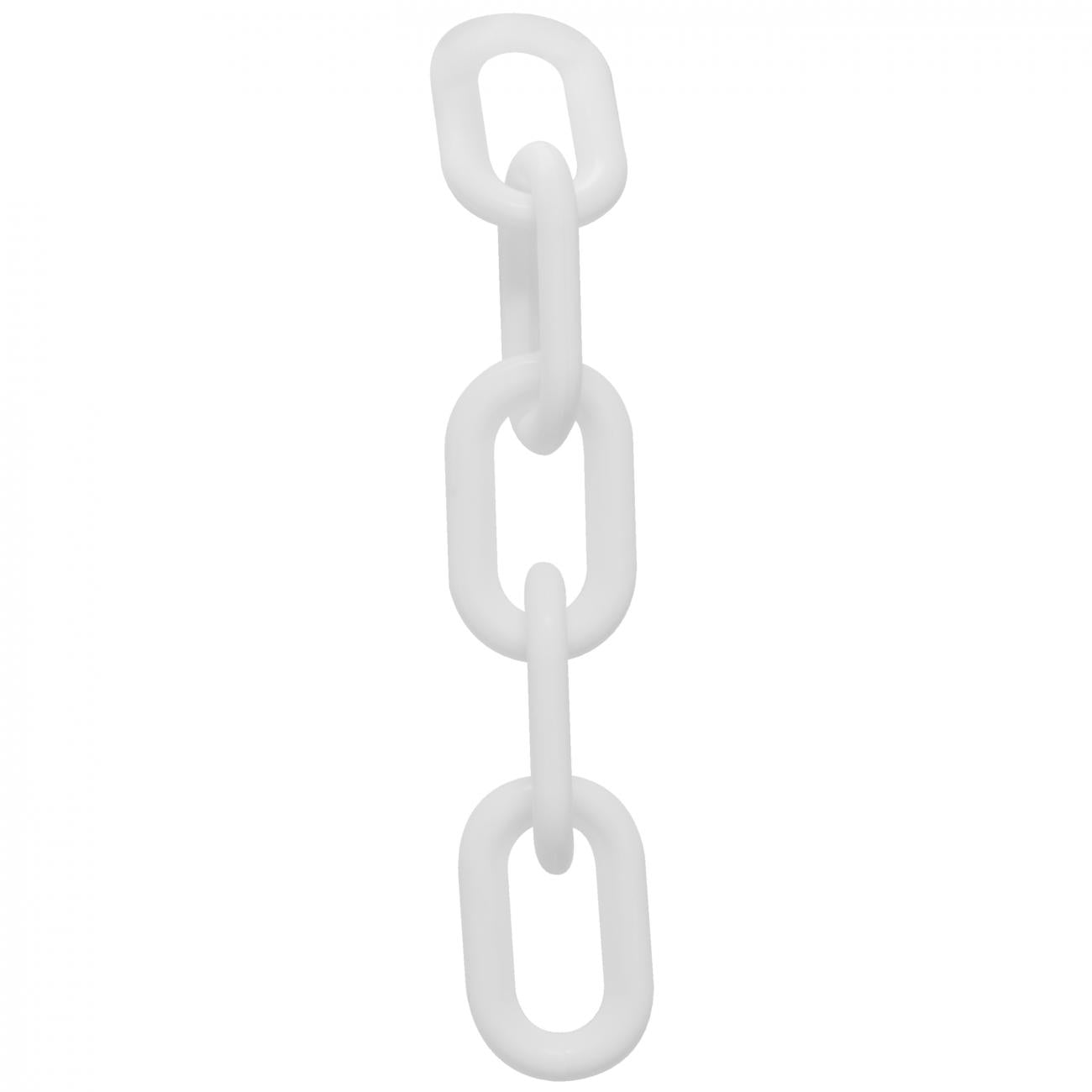 Crowd Control 4" Plastic Chain – White