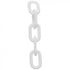 Crowd Control 4" Plastic Chain – White
