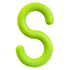 Crowd Control 4" S-Hooks (10-Pack) For Plastic Barrier Stanchions – Safety Green