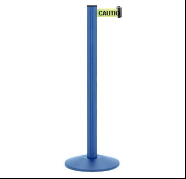 Lavi Beltrac 3000 – BL - Blue / Caution-Please Do Not Enter (One-Sided)