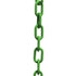 Crowd Control 2" Plastic Chain For Barriers Stanchions – Green