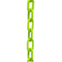 Crowd Control 2" Plastic Chain For Barriers Stanchions – Safety Green