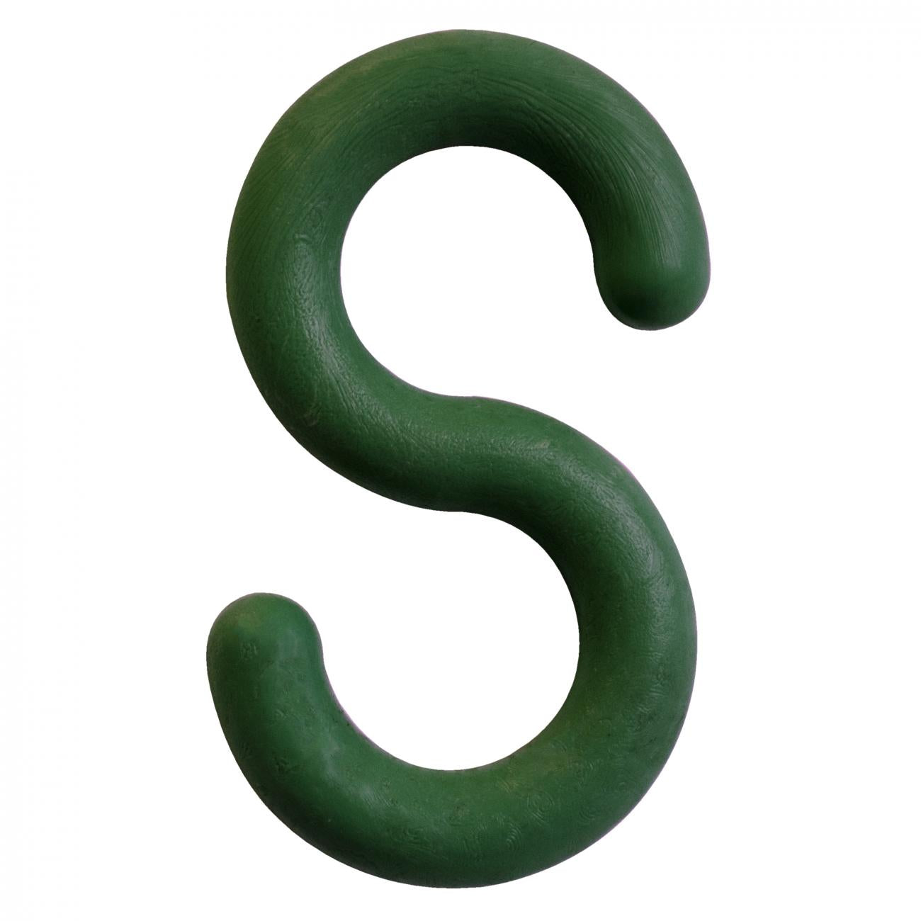 Crowd Control 2" S-Hooks (Pack) For Plastic Barrier Stanchions – Evergreen