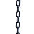 Crowd Control 2" Heavy Duty Plastic Chain For Barriers Stanchions – Cobalt Blue