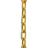Crowd Control 2" Heavy Duty Plastic Chain For Barriers Stanchions – Gold