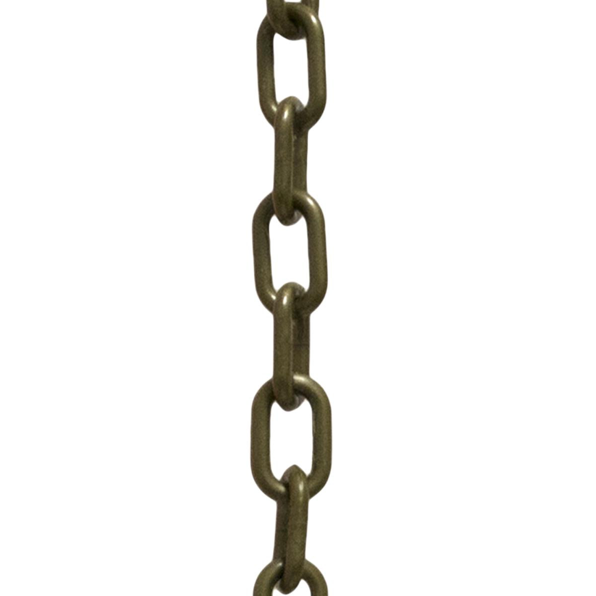 Crowd Control 2" Heavy Duty Plastic Chain For Barriers Stanchions – Khaki Gold