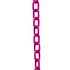 Crowd Control 2" Heavy Duty Plastic Chain For Barriers Stanchions – Magenta