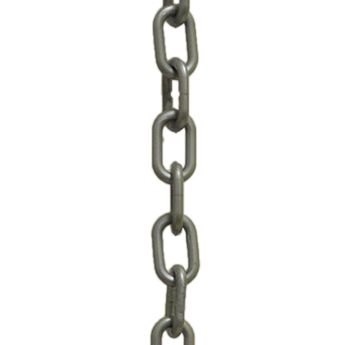 Crowd Control 2" Heavy Duty Plastic Chain For Barriers Stanchions – Silver