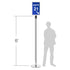 Crowd Control 6FT Sign Stand