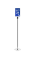 Crowd Control 6FT Sign Stand