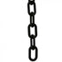 Crowd Control 3" Plastic Chain For Barrier Stanchions – Black