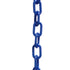 Crowd Control 3" Plastic Chain For Barrier Stanchions – Blue