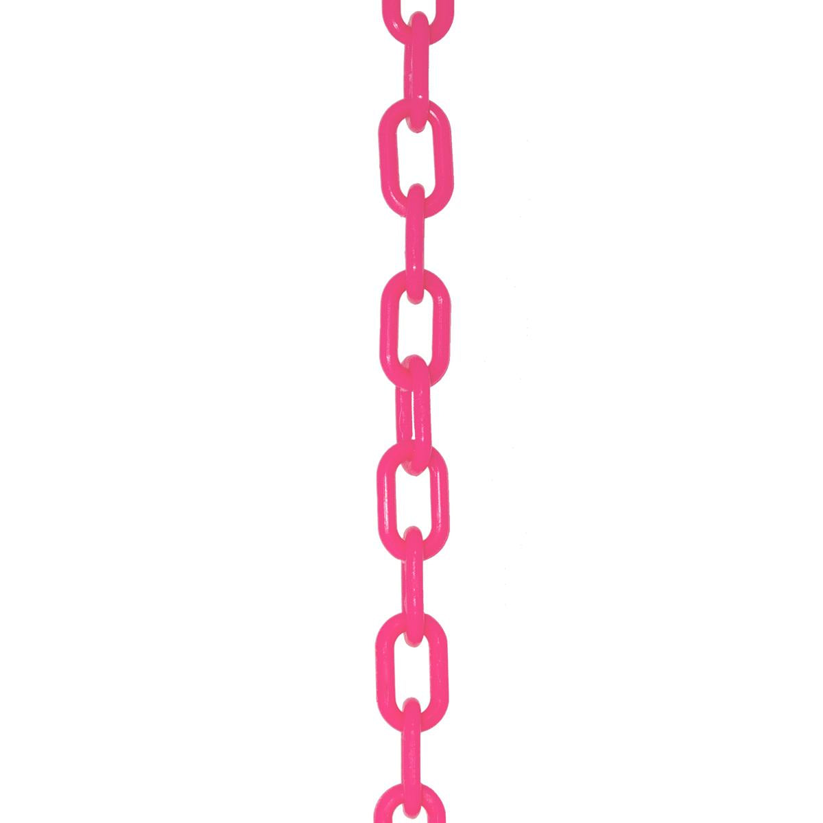 Crowd Control 3" Plastic Chain For Barrier Stanchions – Purple