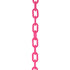 Crowd Control 3" Plastic Chain For Barrier Stanchions – Purple