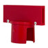 Crowd Control Barrier Stanchions Sign Adapter For 2 Plastic Stanchions – Red