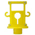 Crowd Control X-Treme Replacement Ball top For Plastic Barrier Stanchi – Yellow