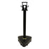 Crowd Control X-Treme Duty Plastic Barrier Stanchion – Black