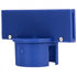 Crowd Control Sign Adapter For 2.5" Plastic Barrier Stanchion – Blue